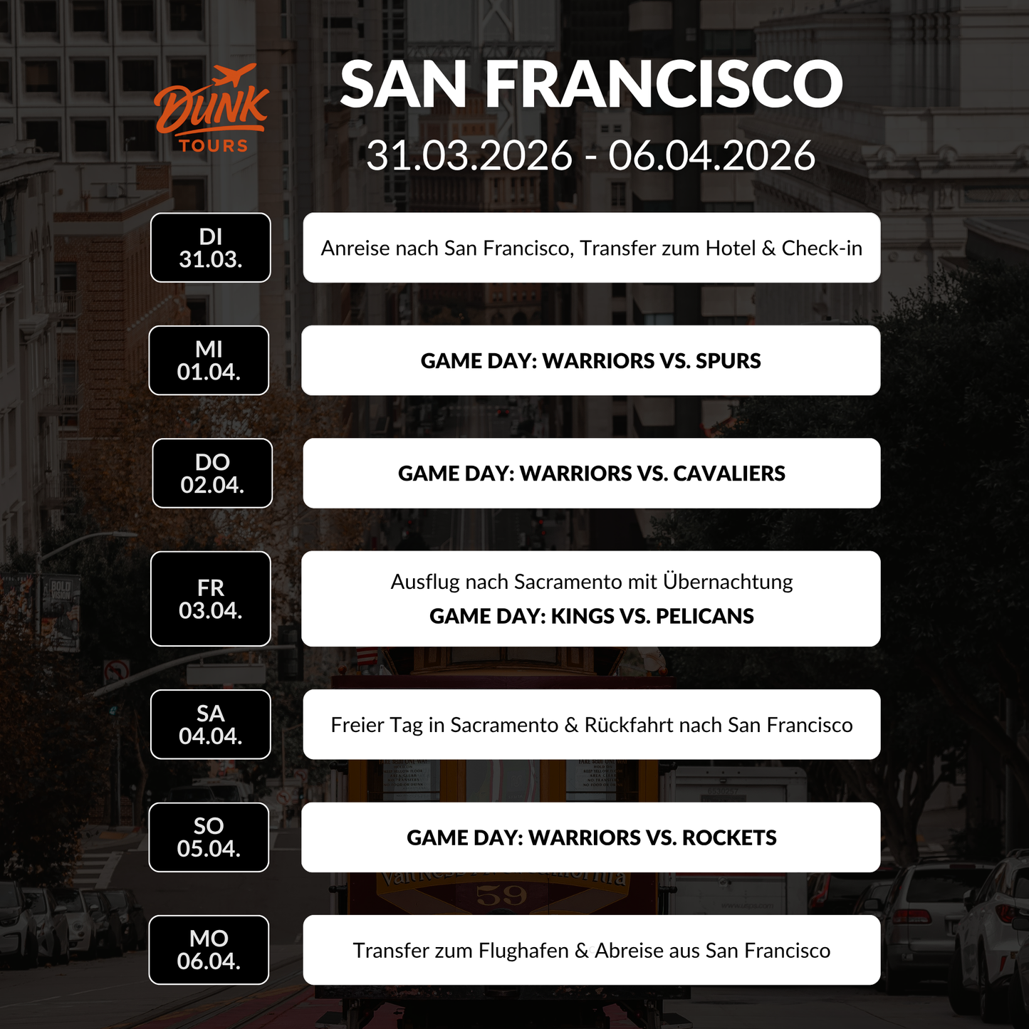 San Francisco Community Trip 2026