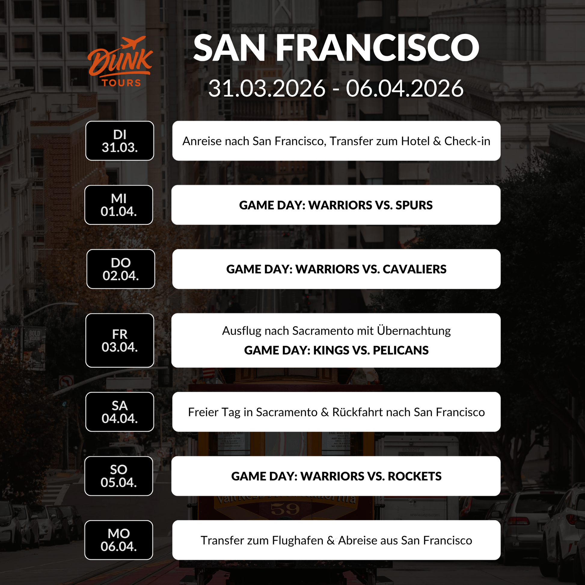 San Francisco Community Trip 2026